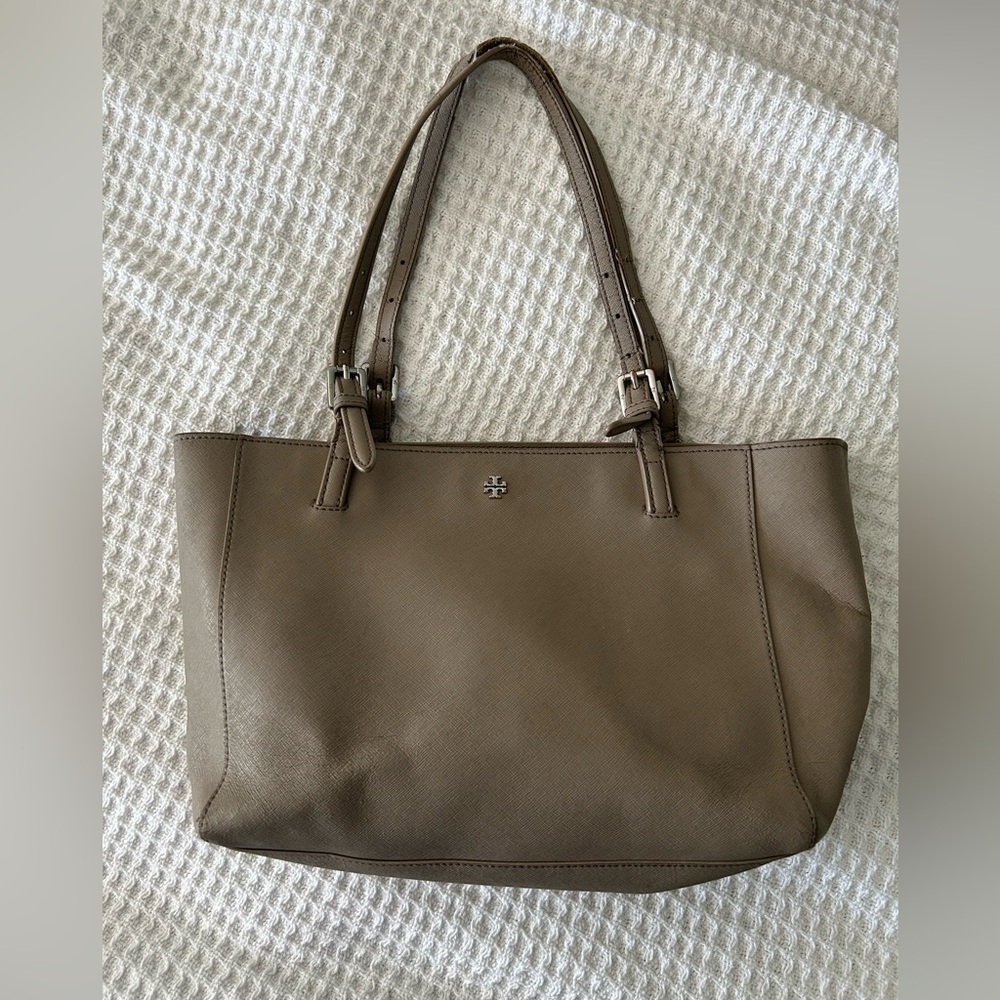 Tory Burch Taupe Shoulder Bag